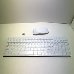 Wireless Keyboard and Mouse Ultra Slim Combo