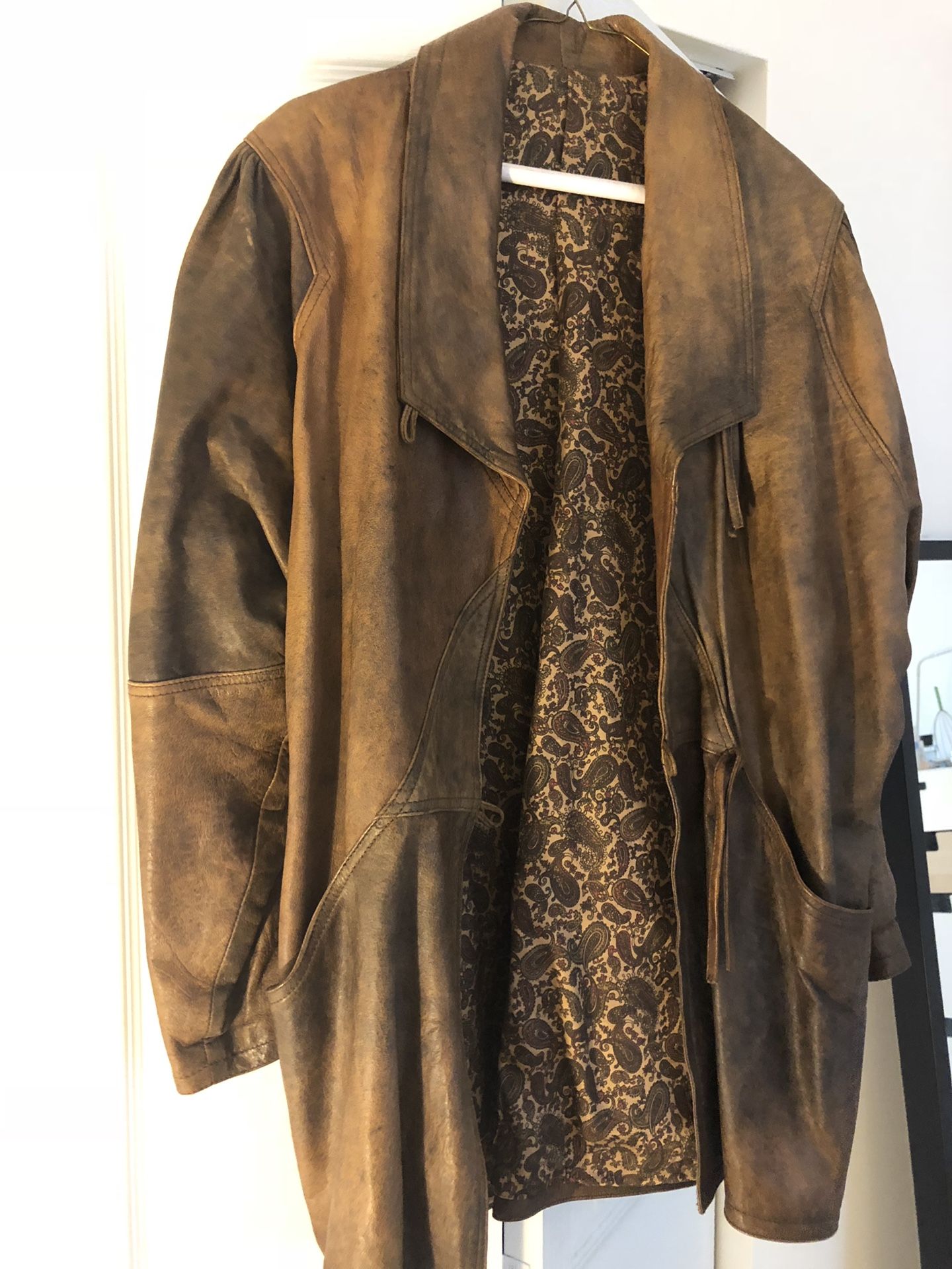 Vintage Vera Pelle Italian Leather Jacket