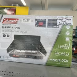 COLEMAN CLASSIC STOVE — TWO-BURNER PROPANE STOVE