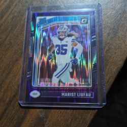 MARIST LIUFAU FOOTBALL CARD.