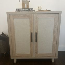 Rattan Entry Cabinet 