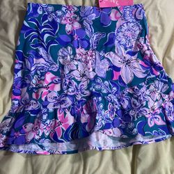 Lilly Pulitzer Moonlight Garden Ibby Skirt NWT Xposted