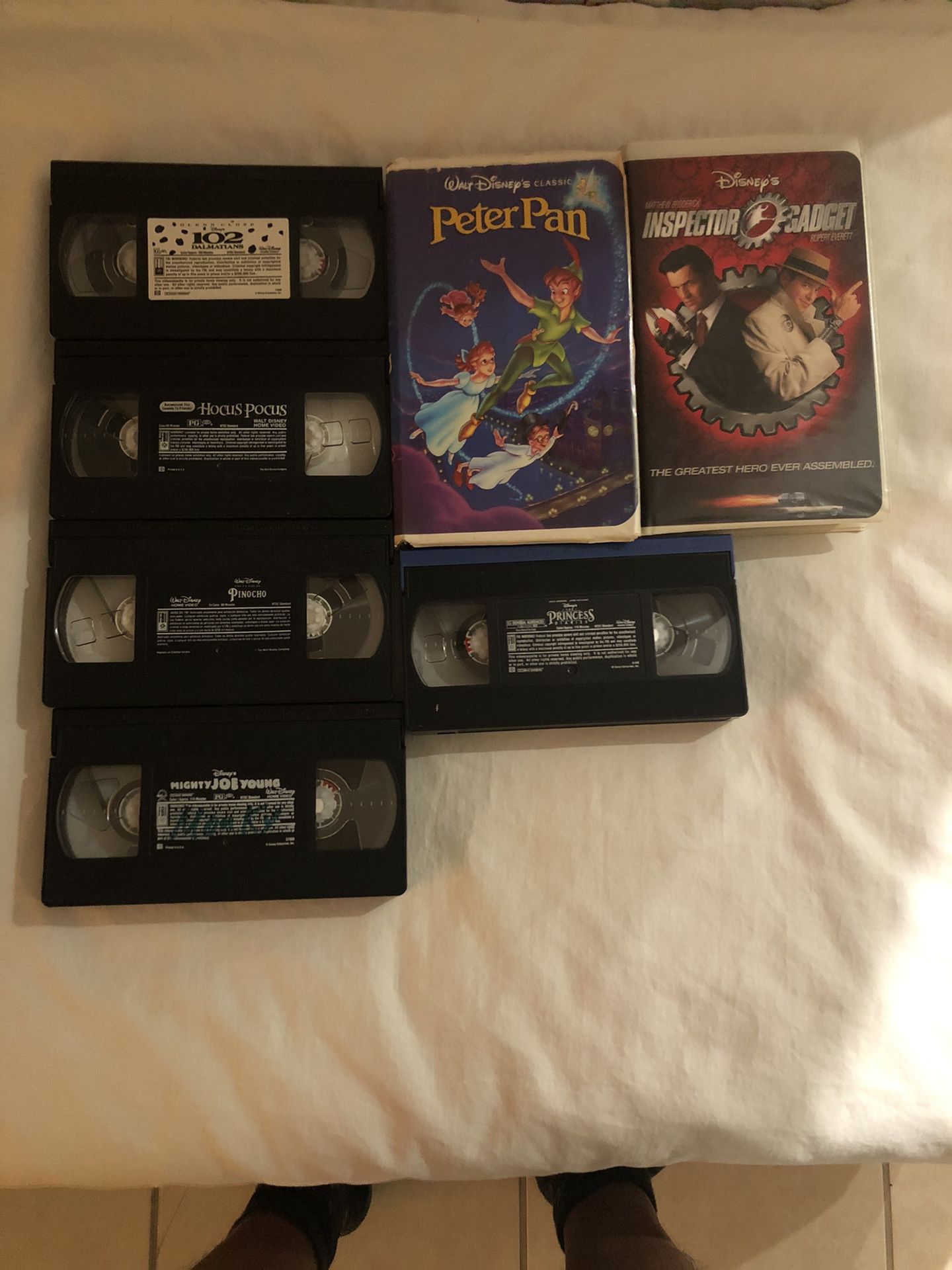 Classic Disney VHS movies