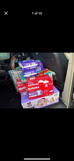 Diapers - size 2&3 - Retail Over $250