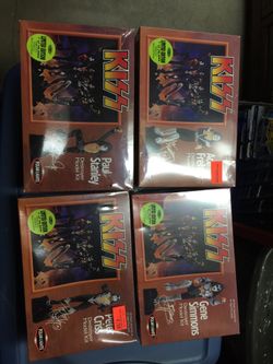 Kiss destroyer model kit set of 4