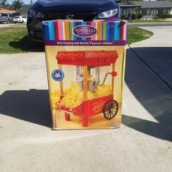 Nostalgia Electrics Old Fashion Kettle Popcorn Maker