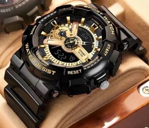 Multi-Functional Dual-Display Sports Watch