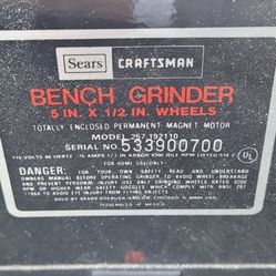 Bench Grinder