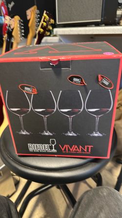 Set of 4 Reidel Pinot noir wine glasses