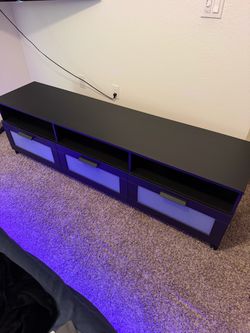 IKEA Brimnes Black TV Stand