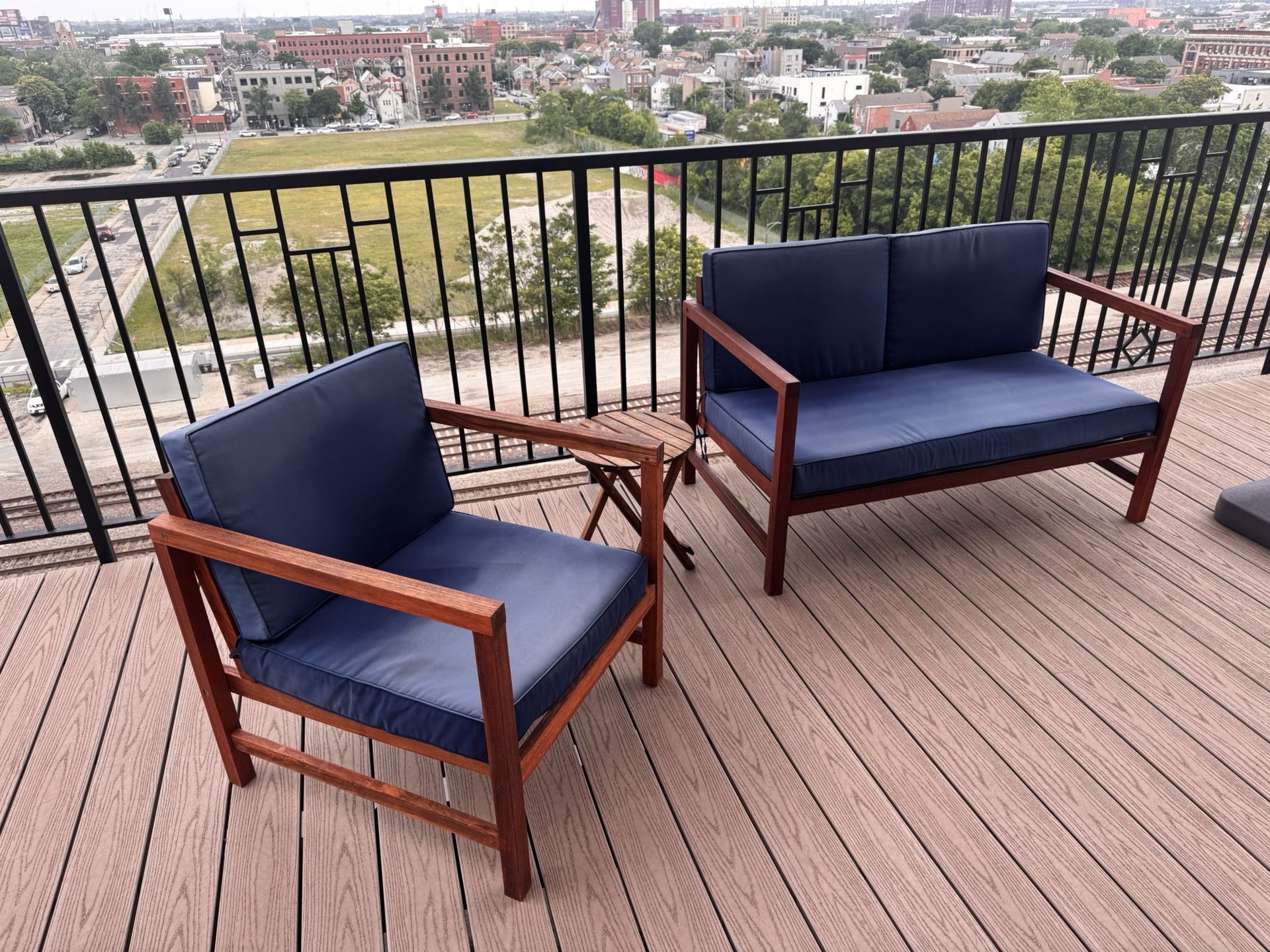 2-Piece Outdoor Patio Furniture Set