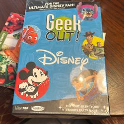 Disney Board Game GEEK OUT GAME 