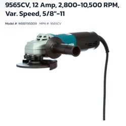 corded makita angle grinder 
