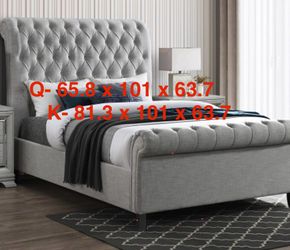 New Queen Size Bed With New Mattress Included 