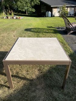 Outdoor Marble Table