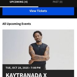 KAYTRANADA X JUSTICE TOUR