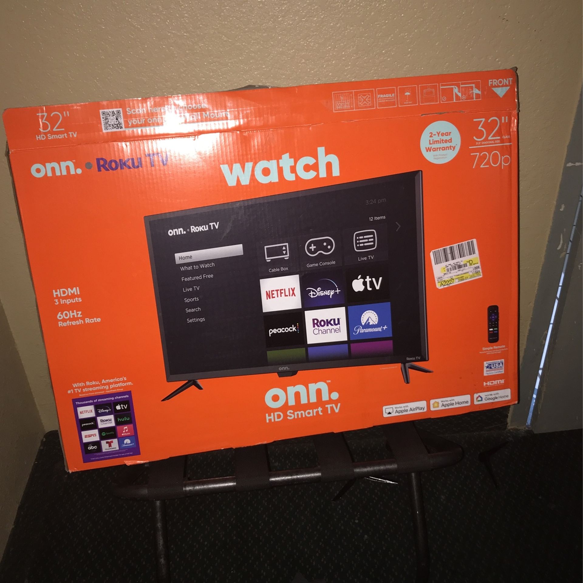 Brand New Roku 32 Inch Television $60 