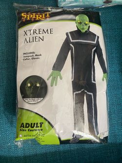 Spirit Xtreme Alien Adult Halloween Costume Medium