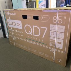 Hisense 85” 4K QLED SMART TV