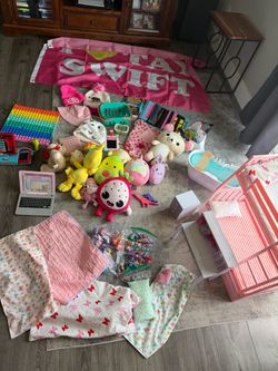 Our Generation Doll Bunk Bed, Bath & Toy Bundle — $60 OBO