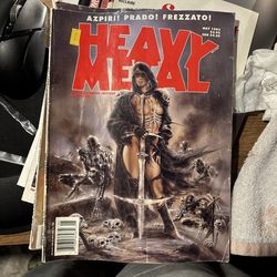 Heavy Metal Magazine May 1993 – Vintage Sci-Fi Fantasy Comic (Azpiri/Prado/Frezzato)