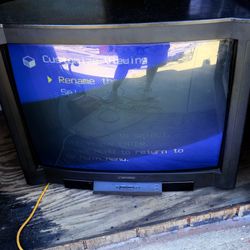 1996 Mitsubishi CS-35405 35" CRT TV with Remote Manual Original Receipt