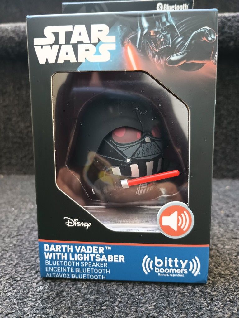 Bluetooth Speaker ... Darth Vader...Very Loud..