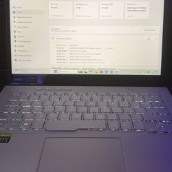 ASUS - ROG Zephyrus G14 14" Gaming Laptop - AMD Ryzen 9-16GB Memory - NVIDIA GeForce RTX 2060-1TB SSD - Moonlight White