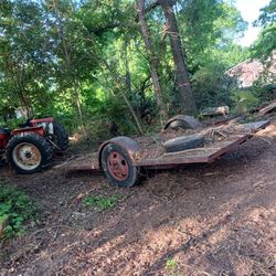 Very Cool Old Hay Trailer