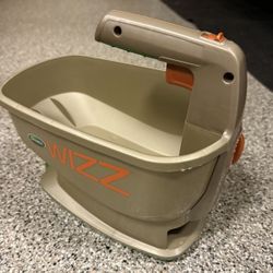 Scotts Wizz Handheld Spreader Battery Powered Seed Fertilizer Salt Spreader