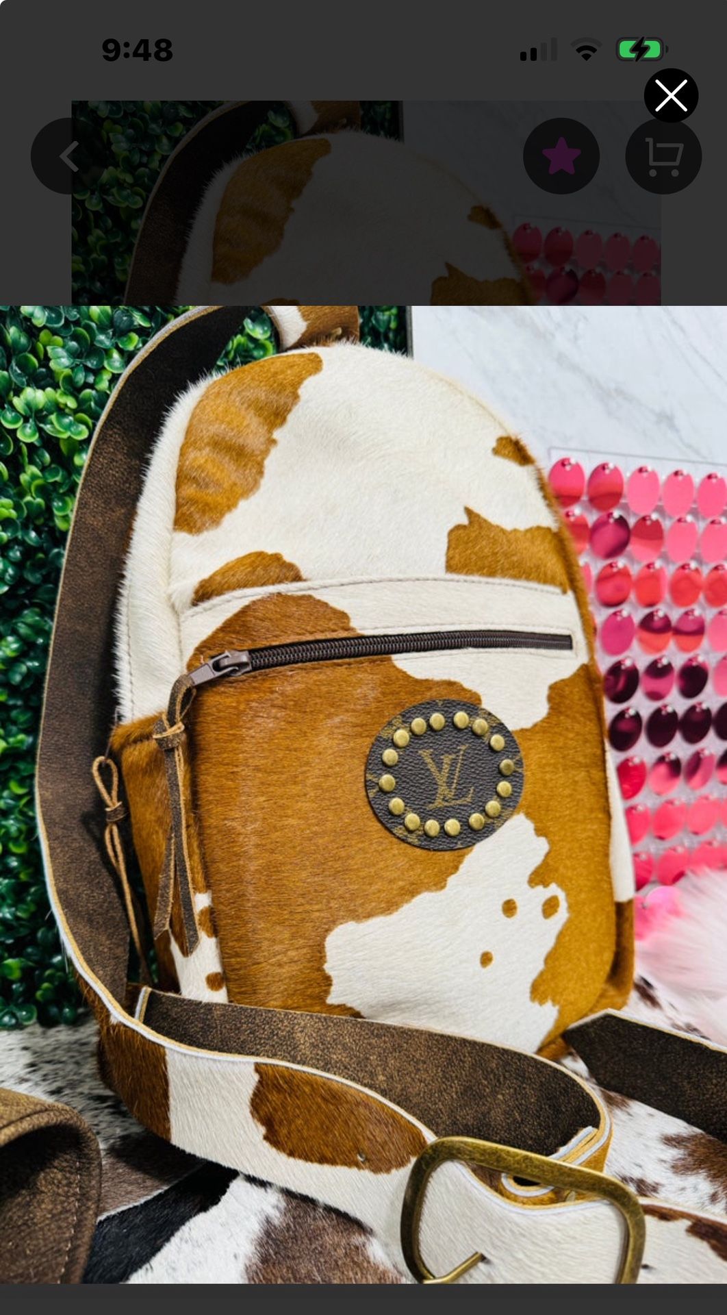 Real Hide Backpack