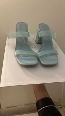 A New Day Light Blue Chunky Mule