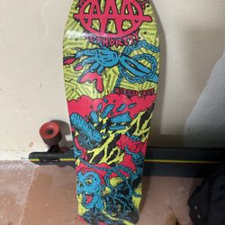 Skeleton Skate Punk Deck