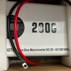 2000 Watt Sine Wave Inverter 