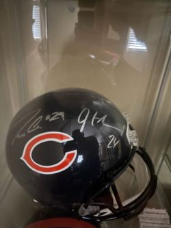 Signed Chicago Bears Helmet