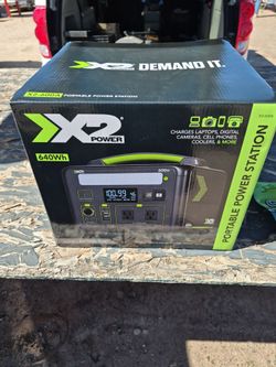 Xx2 portable 0ower station