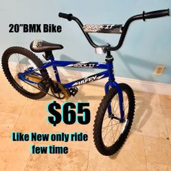 $65 Like New BMX 20”Huffy Bike in mint condition only used a few rides