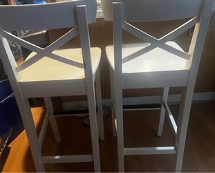 Pair of counter height stools