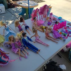 Barbie And Disney Princess Dolls, Clothes Assessories 