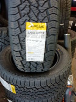 New set of tires 275 55 20 all terrain