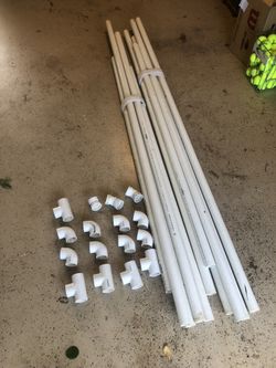 PVC Fittings and Pipe (1 1/2”)