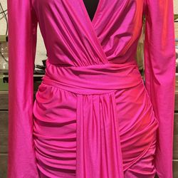 Hot pink Dress