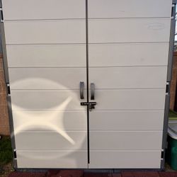 Outdoor Vertical Storage Shed 