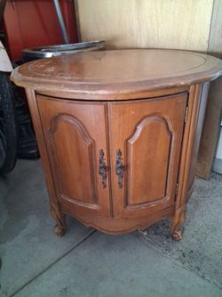 Wooden  side table