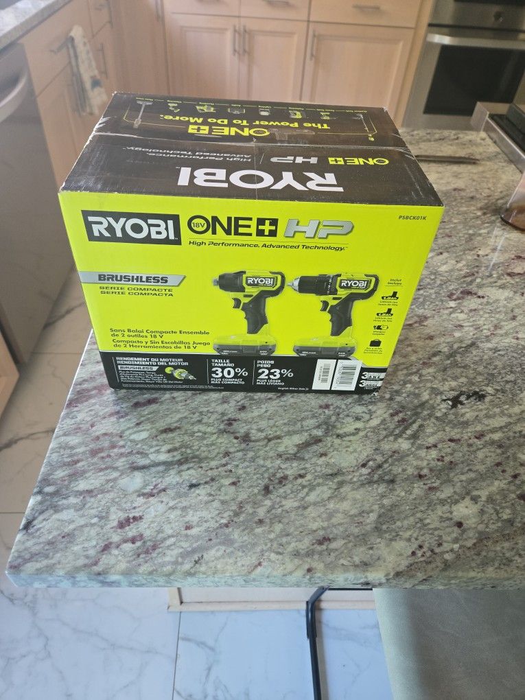 Ryobi One +HP Drill