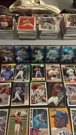 Hundreds of Baseball Cards