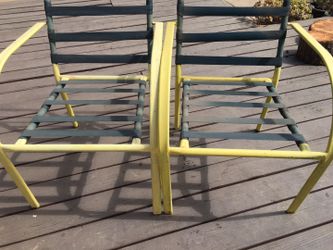 Patio chairs