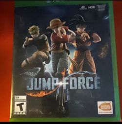 Bandai Namco Jump Force Xbox One Fighting Anime Multiplayer T NTSC-U/C 2019