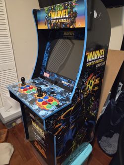 1up Arcade Standup Marvel Super Heroes 3 Games 