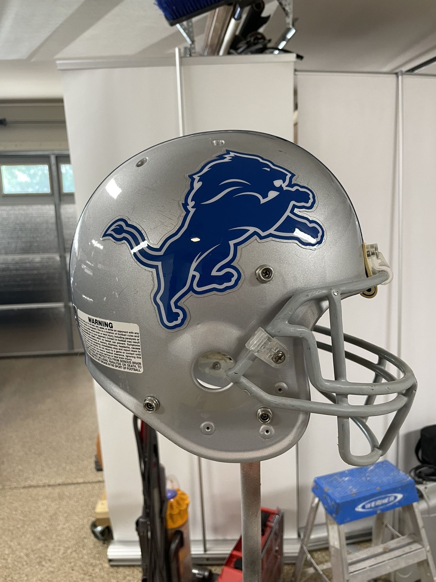 detroit lions youth helmet